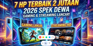7 HP Terbaik 2 Jutaan 2026 Spek Dewa